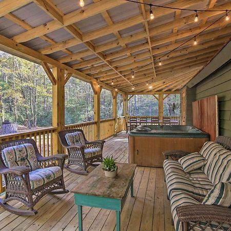 5-Acre North Georgia Mountain Retreat With Creek! Villa Sautee Nacoochee Kültér fotó
