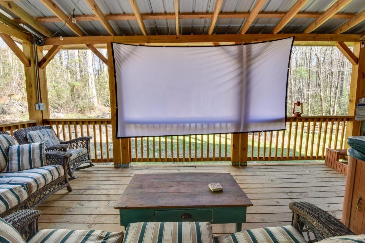 5-Acre North Georgia Mountain Retreat With Creek! Villa Sautee Nacoochee Kültér fotó