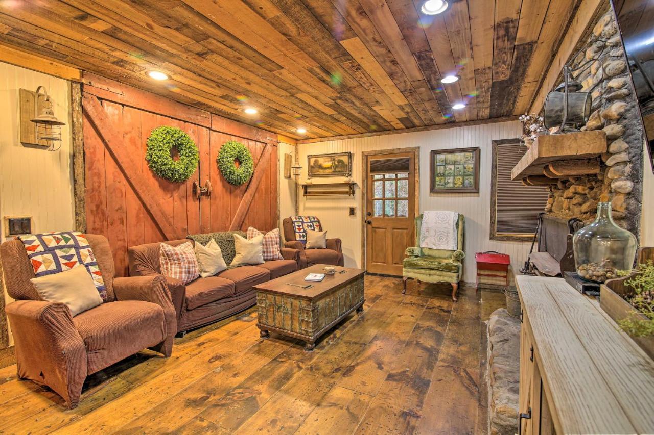 5-Acre North Georgia Mountain Retreat With Creek! Villa Sautee Nacoochee Kültér fotó