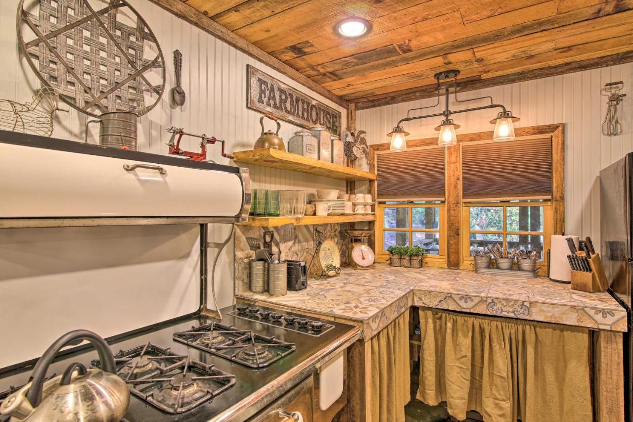 5-Acre North Georgia Mountain Retreat With Creek! Villa Sautee Nacoochee Kültér fotó