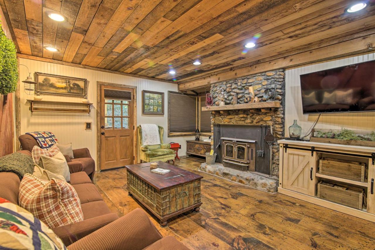 5-Acre North Georgia Mountain Retreat With Creek! Villa Sautee Nacoochee Kültér fotó