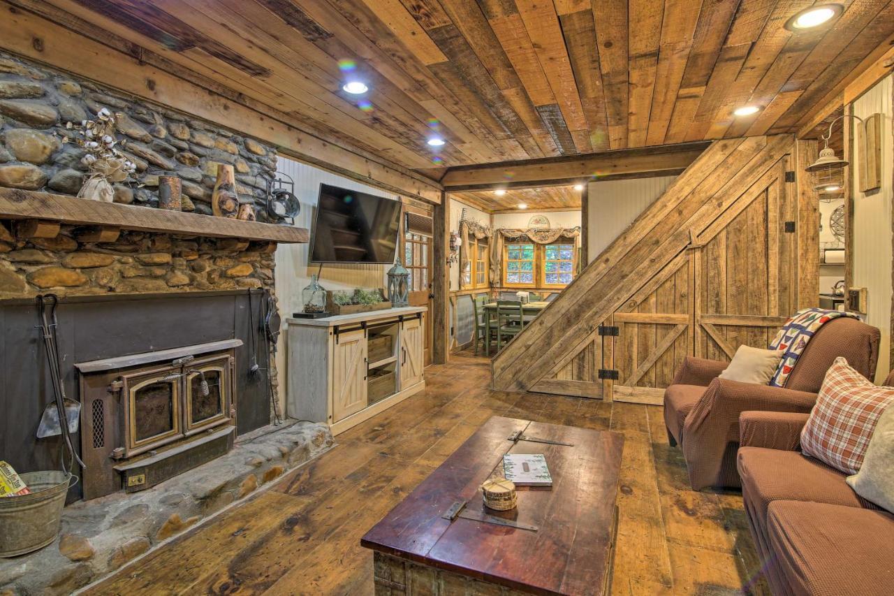 5-Acre North Georgia Mountain Retreat With Creek! Villa Sautee Nacoochee Kültér fotó