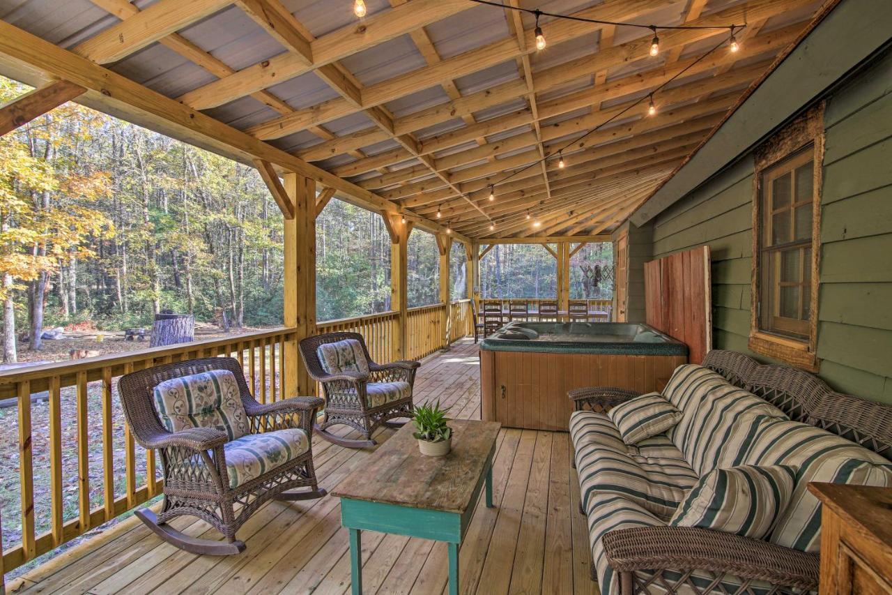 5-Acre North Georgia Mountain Retreat With Creek! Villa Sautee Nacoochee Kültér fotó