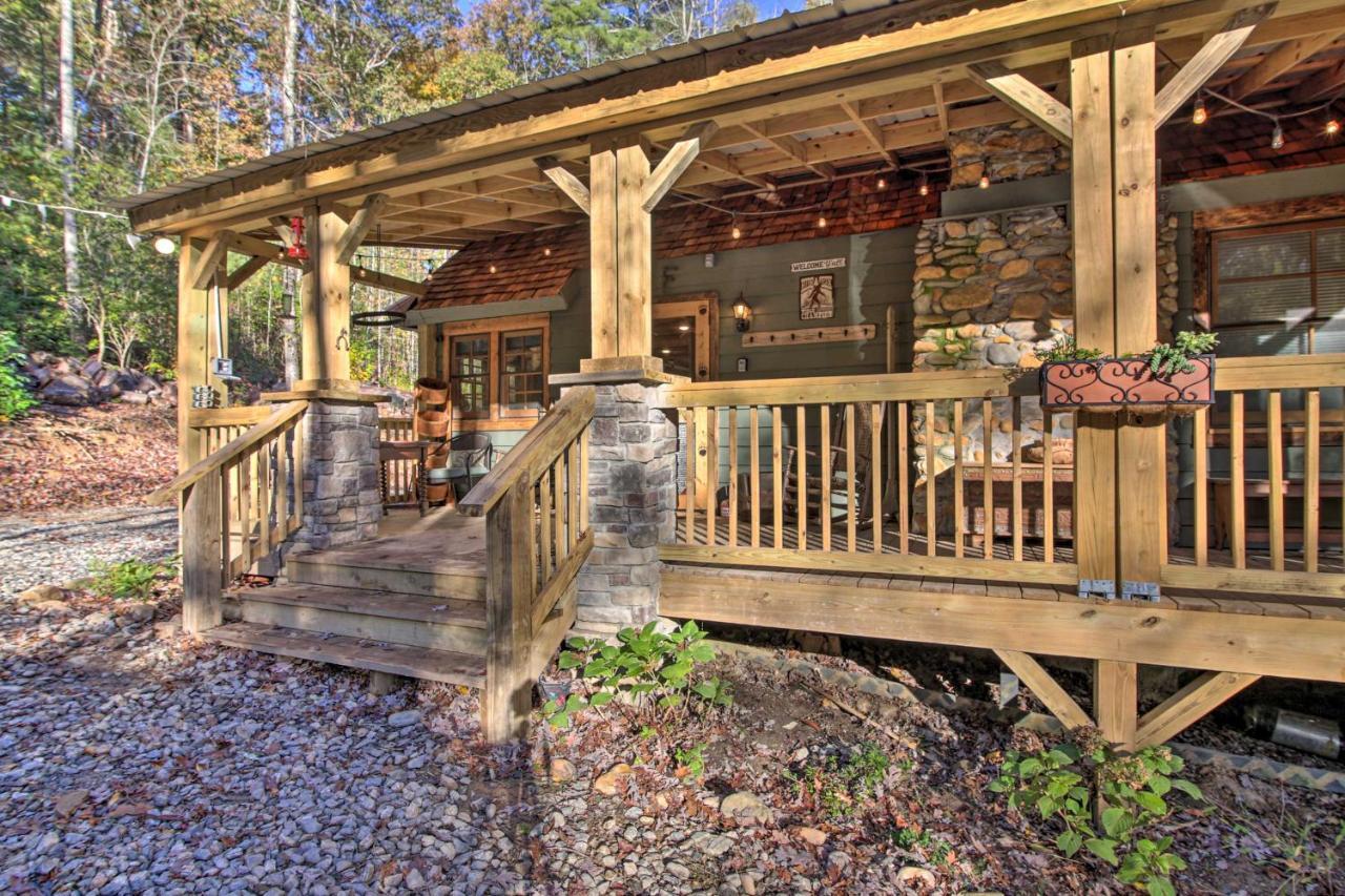 5-Acre North Georgia Mountain Retreat With Creek! Villa Sautee Nacoochee Kültér fotó
