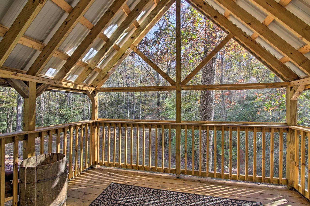 5-Acre North Georgia Mountain Retreat With Creek! Villa Sautee Nacoochee Kültér fotó