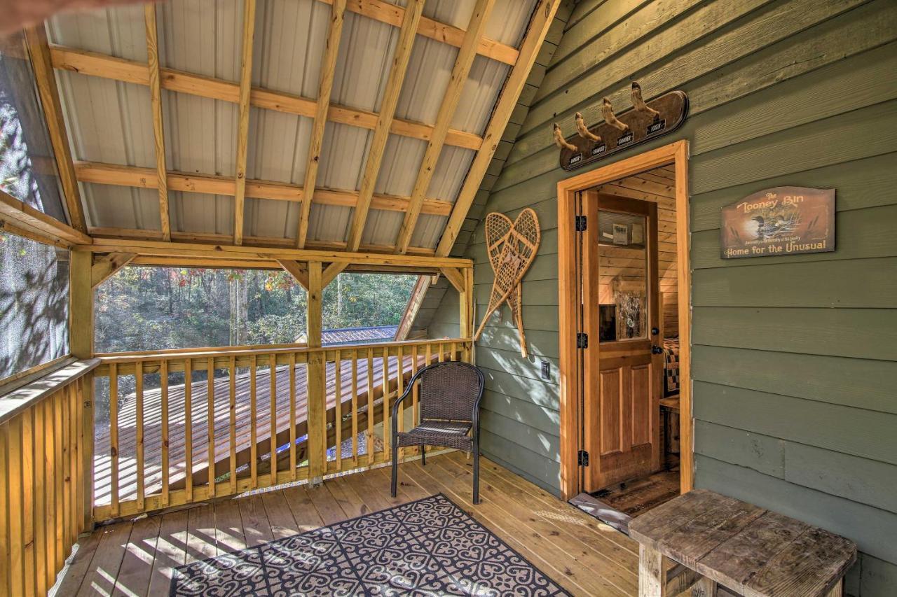5-Acre North Georgia Mountain Retreat With Creek! Villa Sautee Nacoochee Kültér fotó