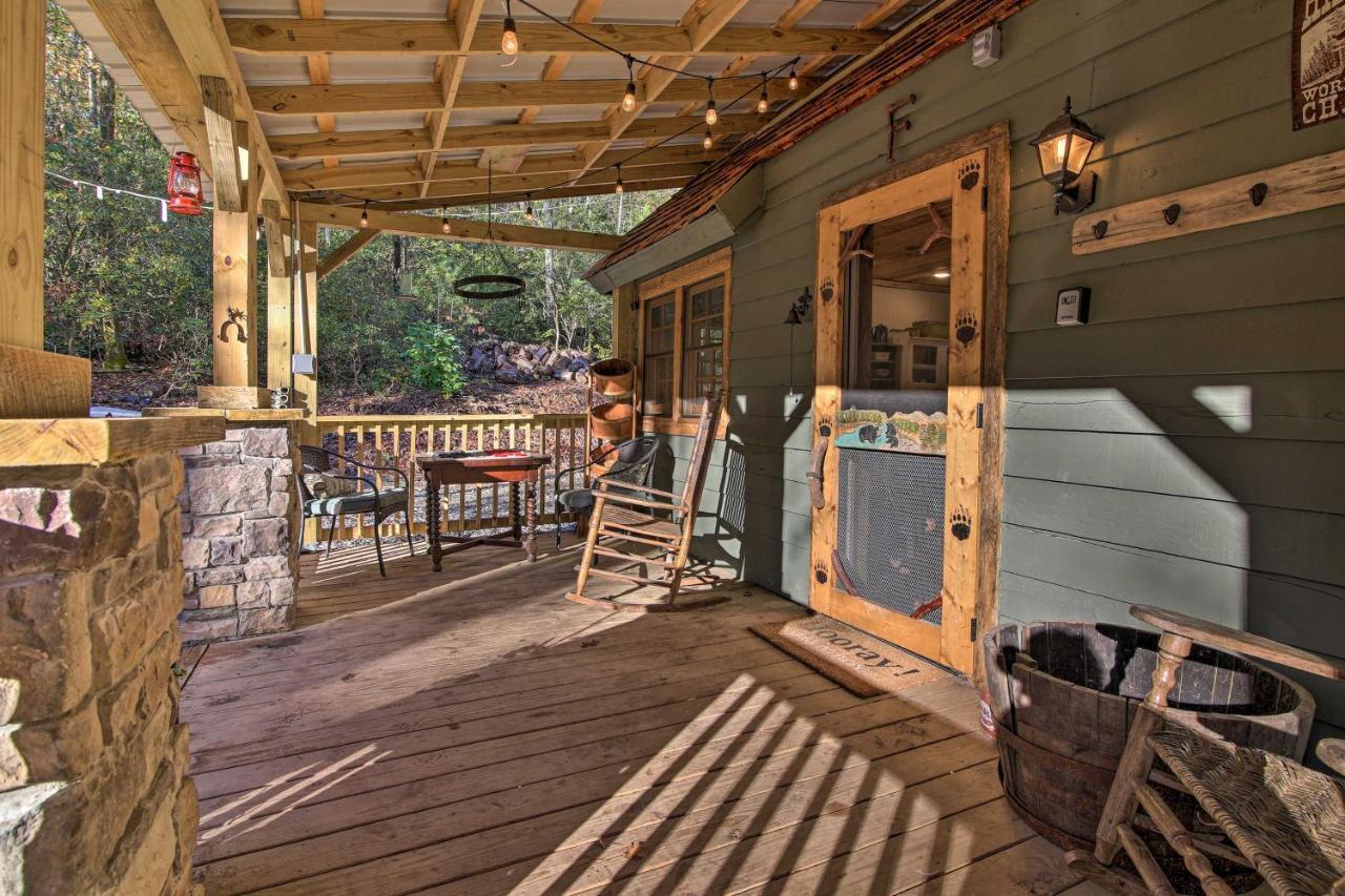 5-Acre North Georgia Mountain Retreat With Creek! Villa Sautee Nacoochee Kültér fotó