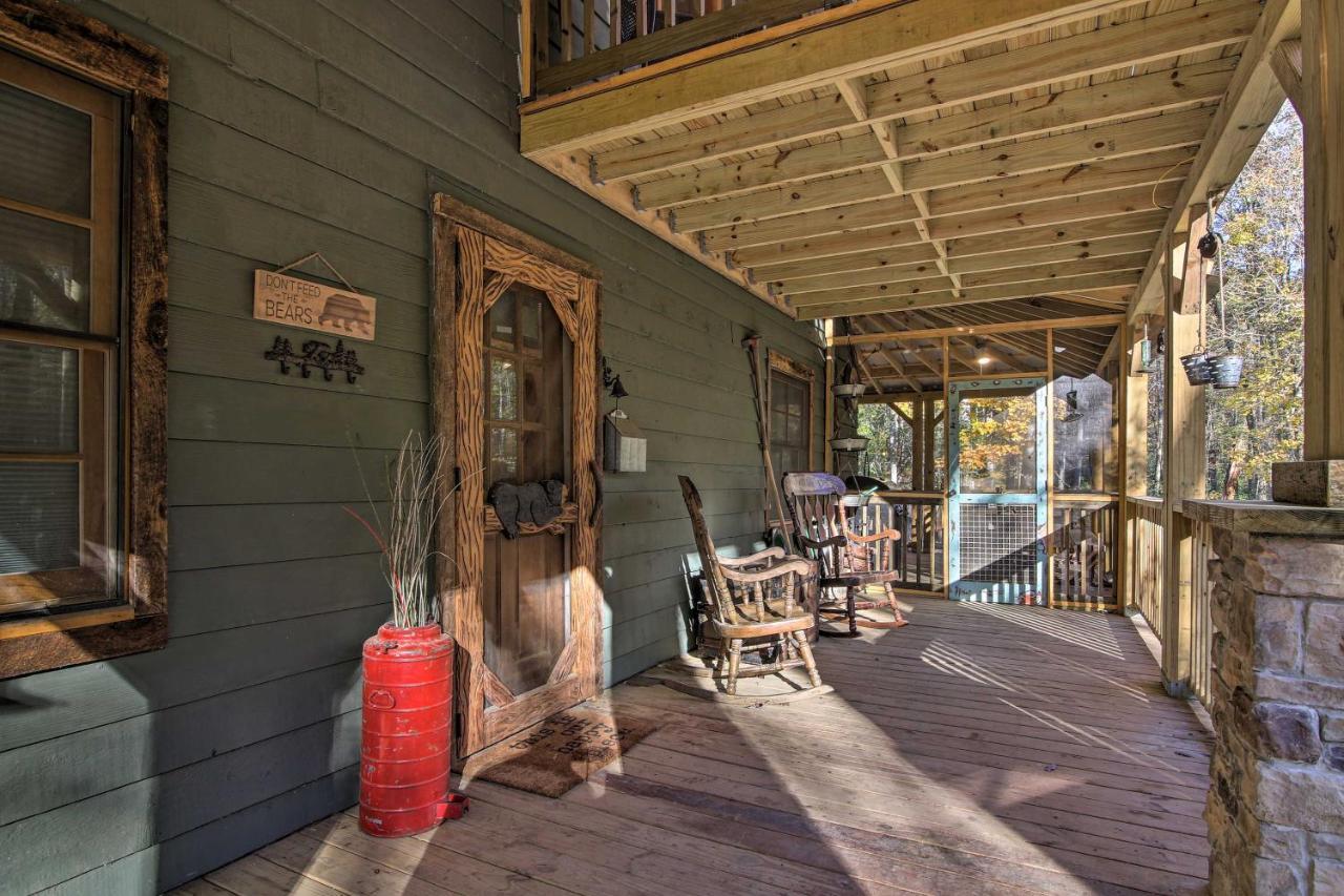 5-Acre North Georgia Mountain Retreat With Creek! Villa Sautee Nacoochee Kültér fotó