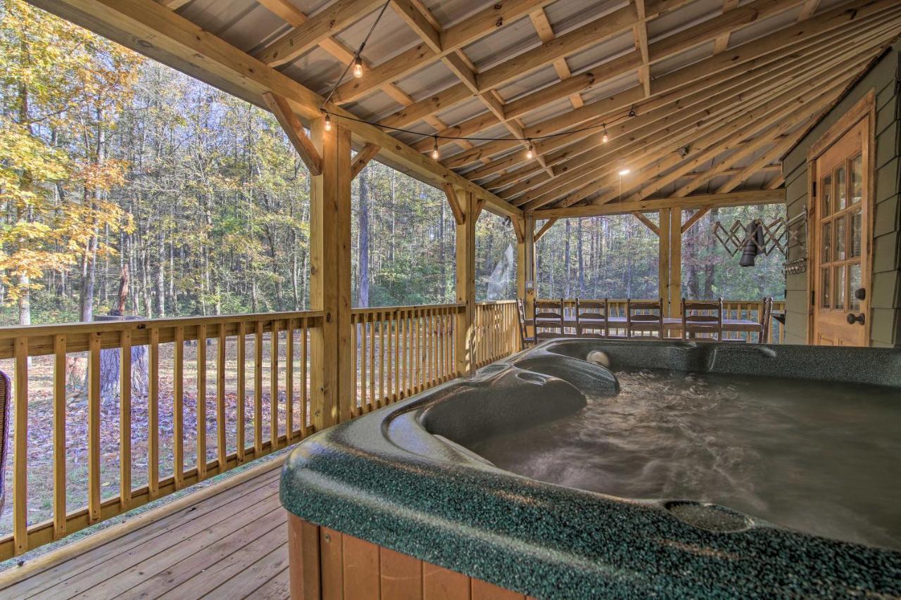 5-Acre North Georgia Mountain Retreat With Creek! Villa Sautee Nacoochee Kültér fotó