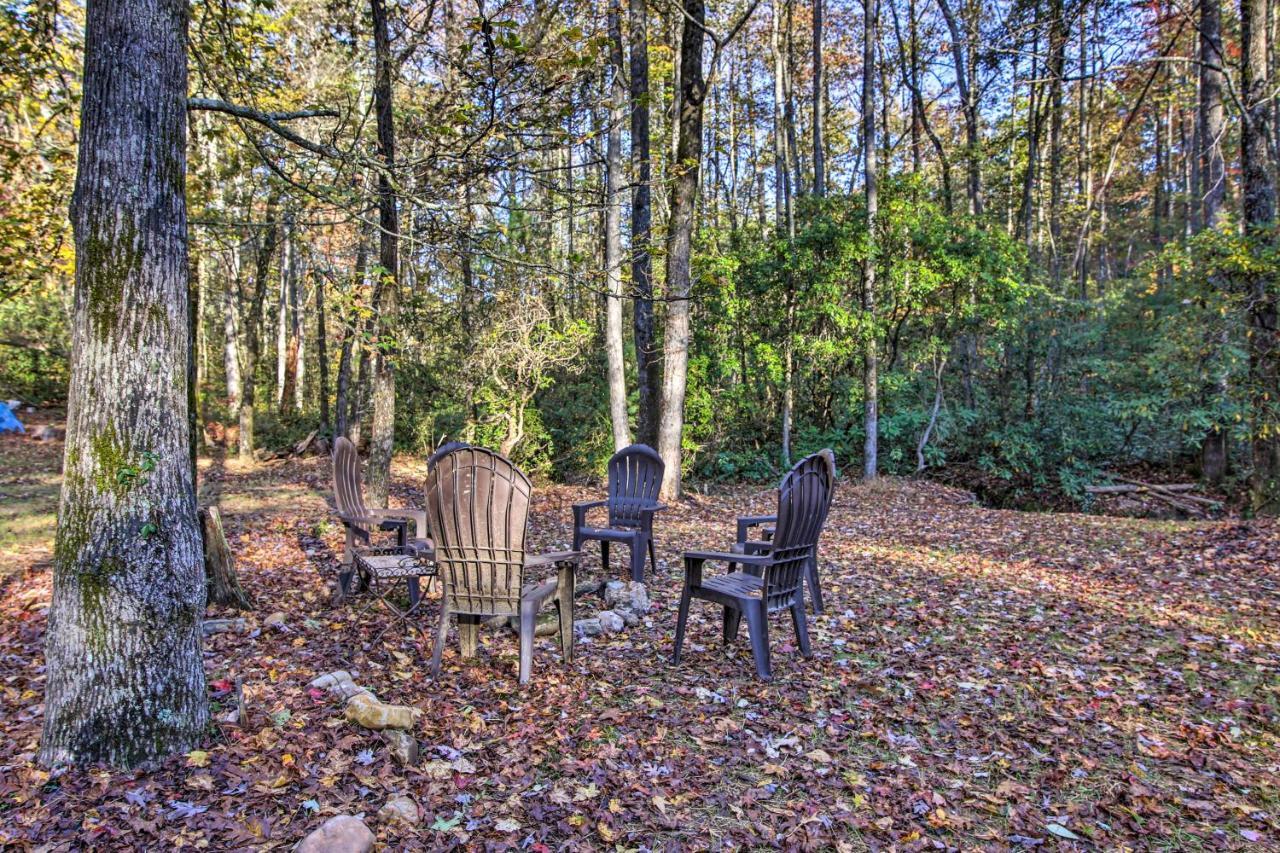 5-Acre North Georgia Mountain Retreat With Creek! Villa Sautee Nacoochee Kültér fotó