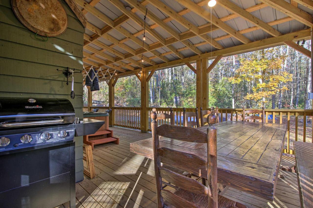 5-Acre North Georgia Mountain Retreat With Creek! Villa Sautee Nacoochee Kültér fotó